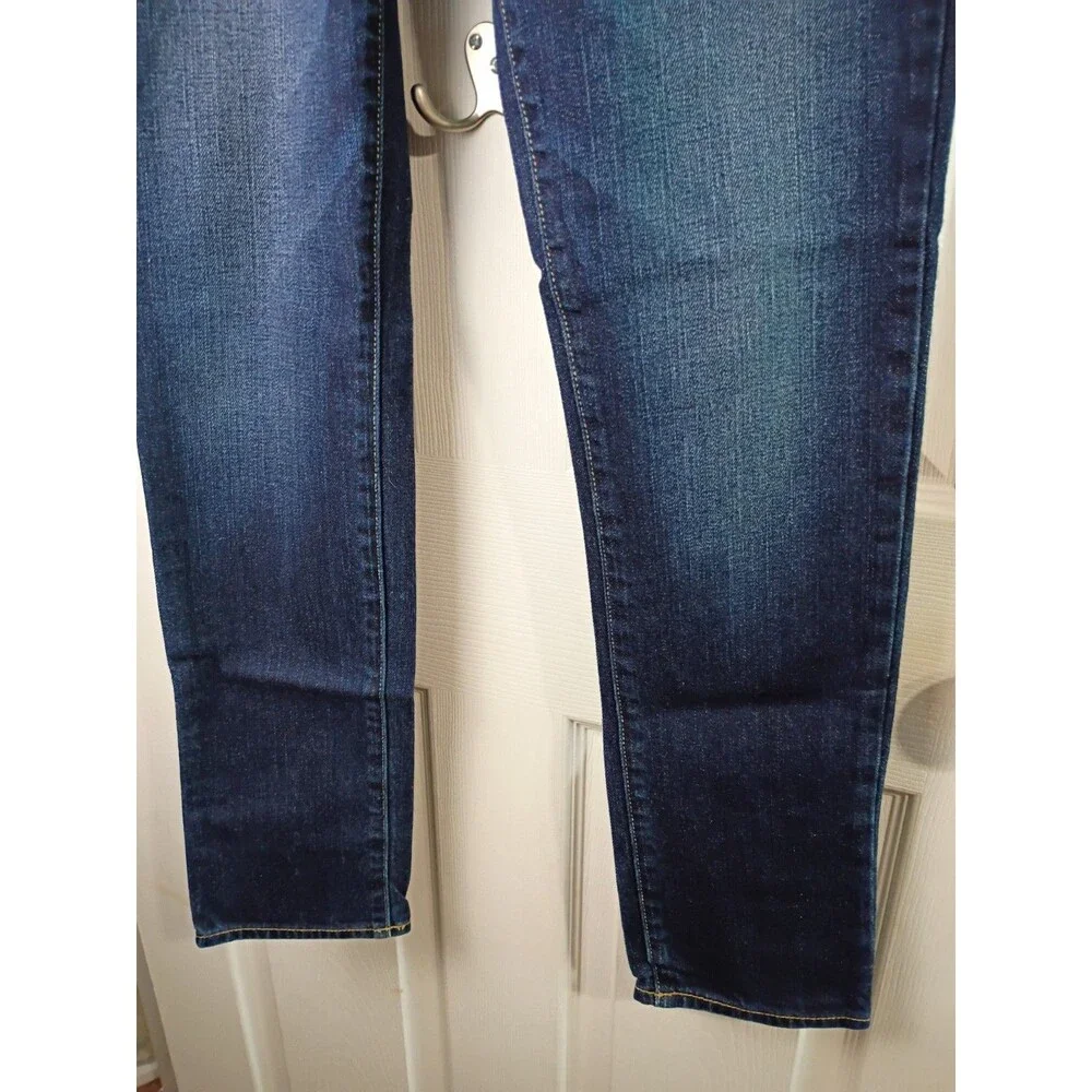 American Eagle Woman 6 Denim Blue Jeans Low Rise Skinny Stretch Norm Core